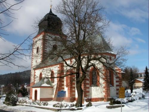 Přimda - Románský kostel sv.&nbsp;Jiří